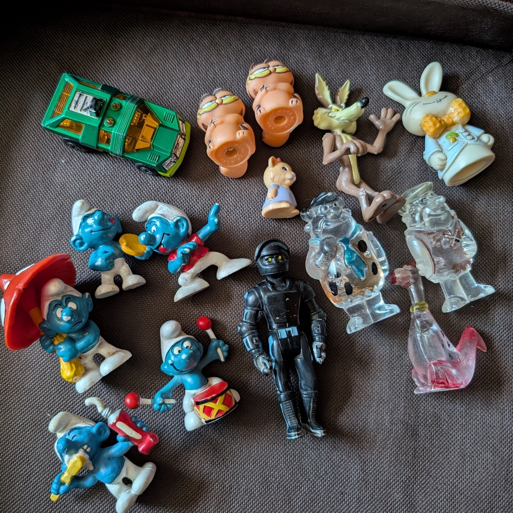 3/$20 Smurfs and Cartoon Character Action Figure Set